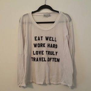 Wildfox lightweight sweater